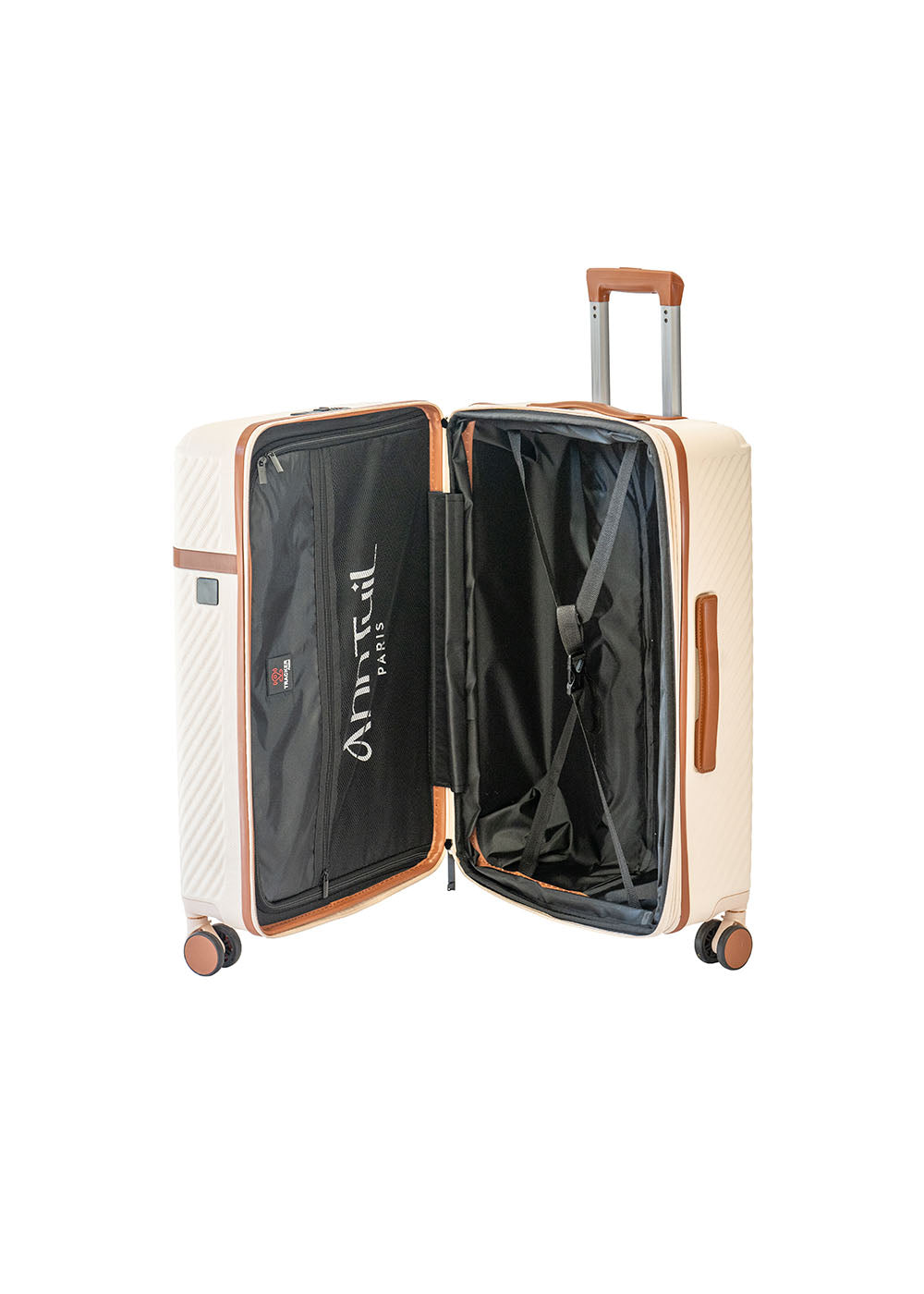 VALISE MOYENNE CHANGI ECRU