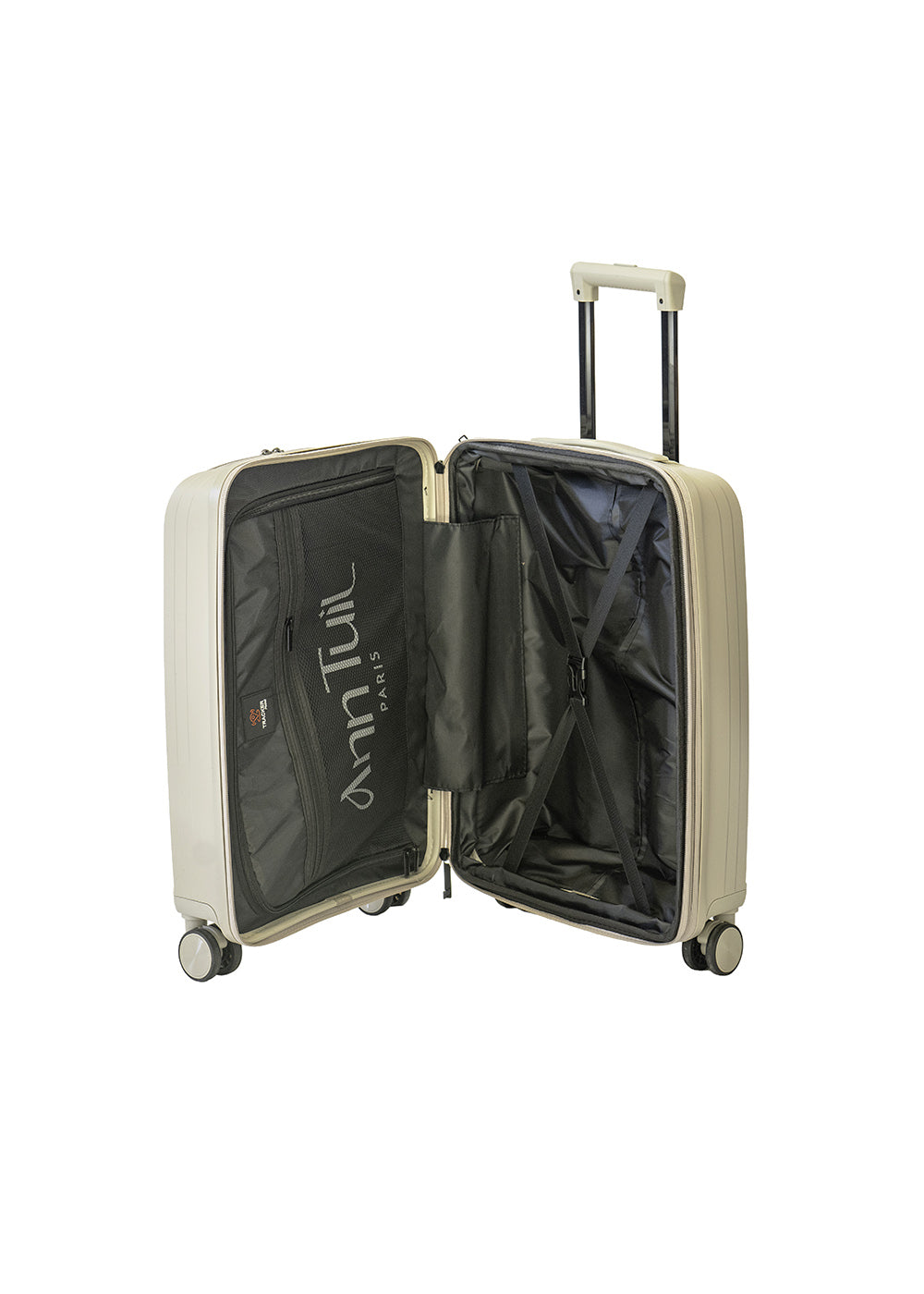 VALISE CABINE NEWARK POCKET ECRU
