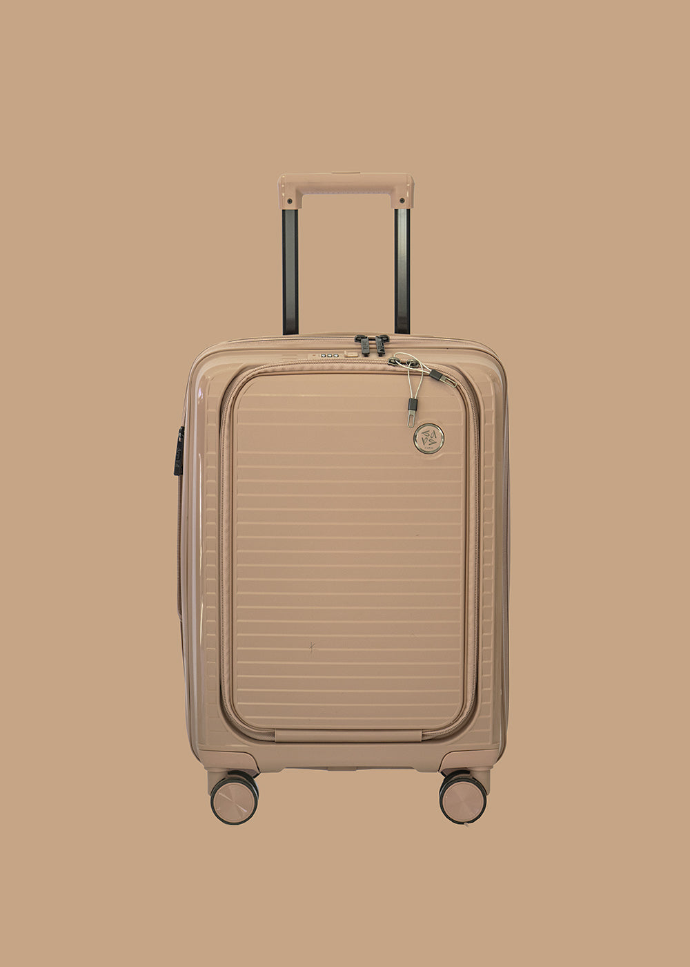 VALISE CABINE NEWARK POCKET ROSE