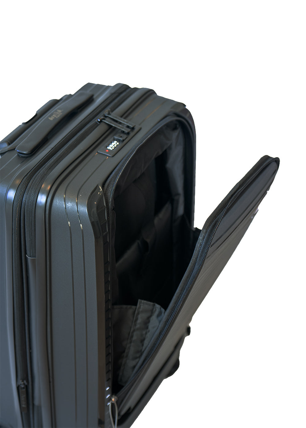 VALISE CABINE NEWARK POCKET NOIR