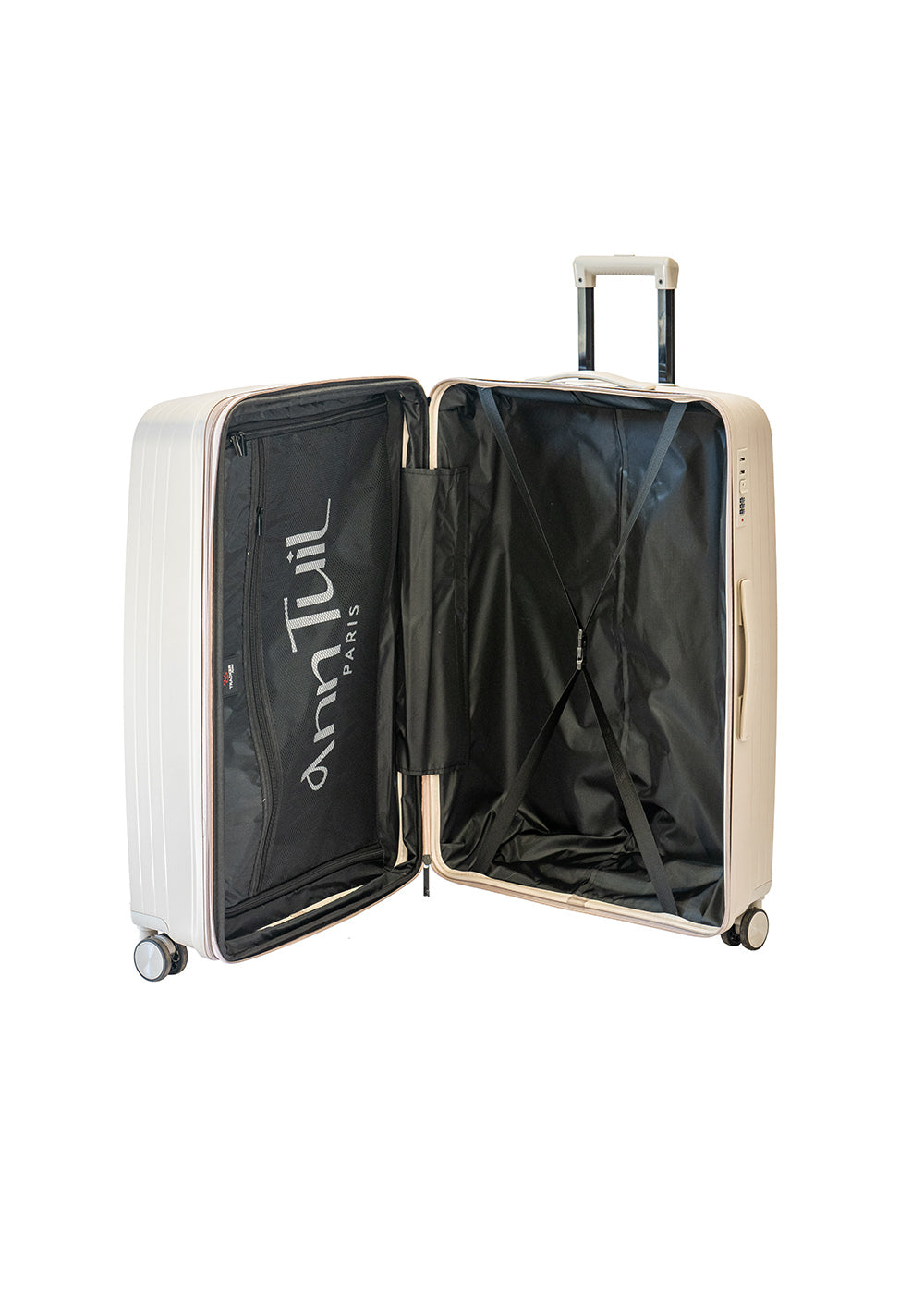 VALISE MOYENNE NEWARK ECRU